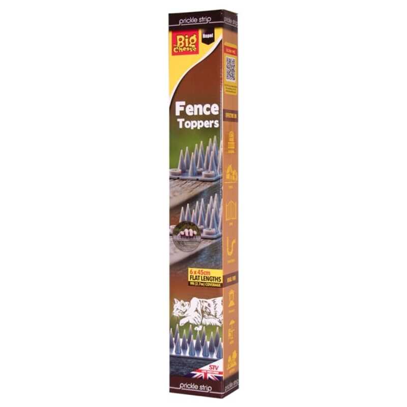 Prickle Strip Garden Fence Topper - 45cm - 6-Pack